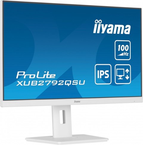 Monitor 27 cali ProLite XUB2792QSU-W6 IPS QHD HAS(150mm) 100Hz 4xUSB3.2 SLIM