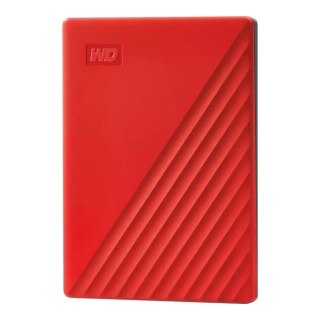 Dysk zewnętrzny WD My Passport 6TB USB3.2 Gen 1 Czerwony