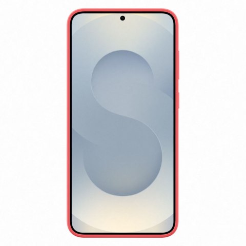 Etui plecki silikonowe Samsung Silicone Case do Samsung Galaxy S25+ - czerwone