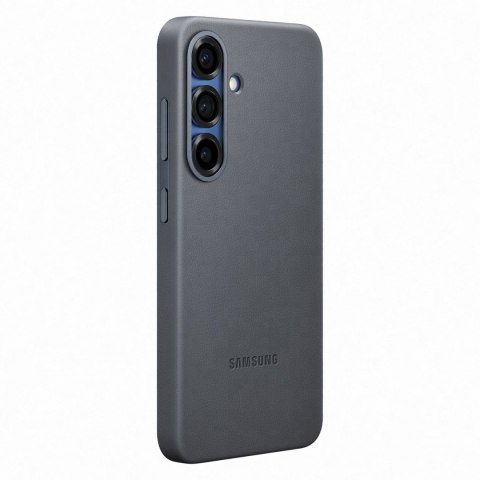Etui plecki z ekoskóry Samsung KindSuit Case do Samsung Galaxy S25 - czarne