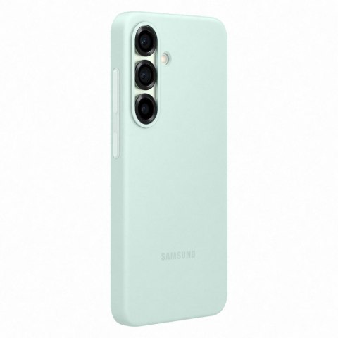 Etui silikonowe plecki Samsung Silicone Case do Samsung Galaxy S25 - miętowe