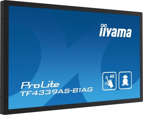 Monitor 43 cale TF4339AS-B1AG IPS 4K HDMIx2 DP RJ45 3xUSB 40pkt  ANDROID 24 7