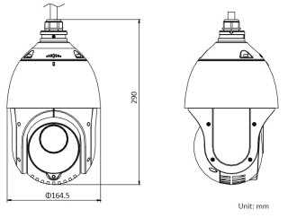 KAMERA IP PTZ HIKVISION PL