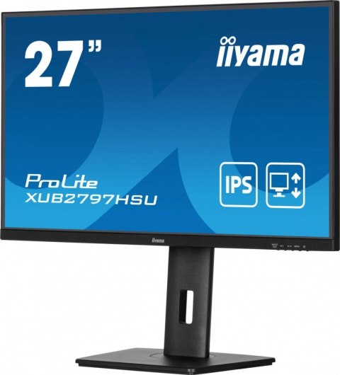 Monitor 27 cali XUB2797HSU-B2 IPS,FHD,HAS,300cd,(5y)