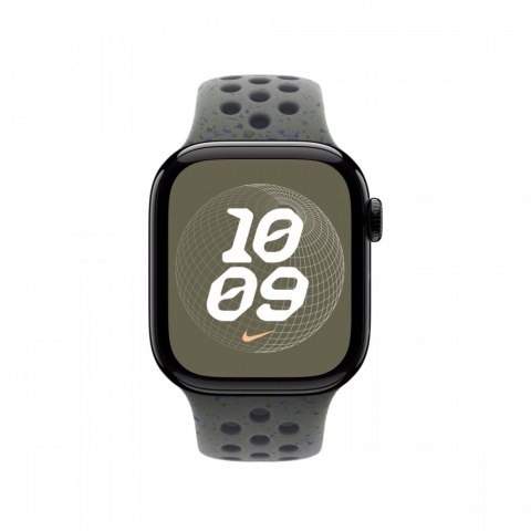 Pasek sportowy Nike w kolorze cargo khaki do koperty 42 mm - rozmiar S/M