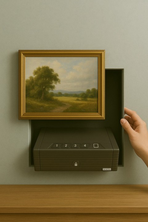 Sejf na klucze oszczędności szafka na odcisk palca Meblowy z zamkiem szyfrowym