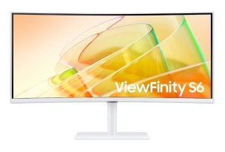Monitor 34 cale ViewFinity S65CT VA 3440x1440 UWQHD 21:9 1xHDMI 1xDP 2xTB 4.0(90W 15W) 3xUSB 3.0 LAN 5ms 100Hz HAS gł. zakrzyw. 