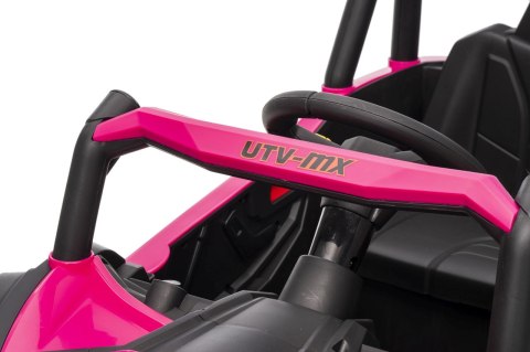 Pojazd Buggy Madman UTV-MX Różowy