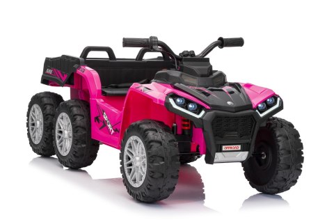 Pojazd Quad Sport TX ATV Różowy