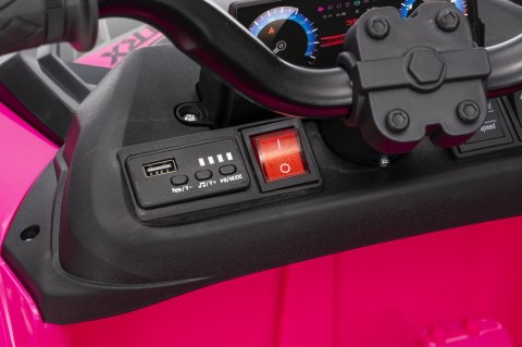 Pojazd Quad Sport TX ATV Różowy