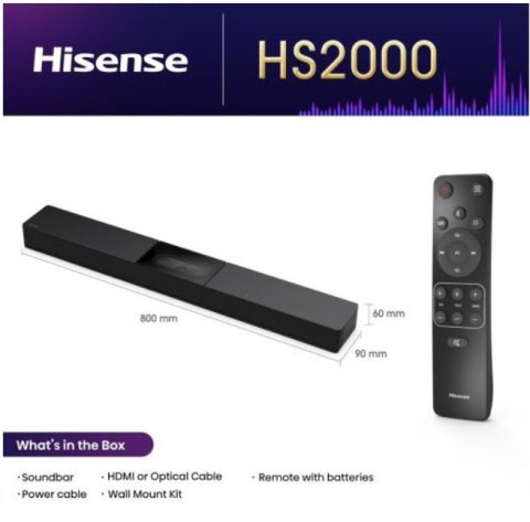 SOUNDBAR HS2000