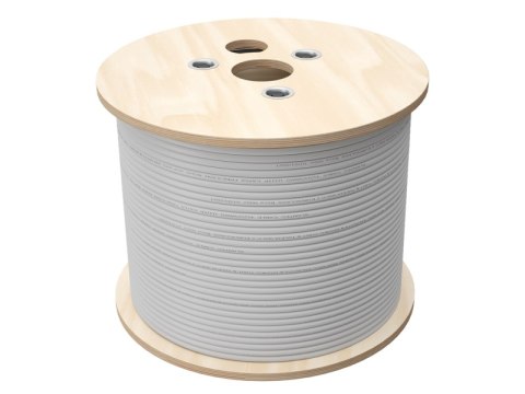 Kabel U/UTP kat.5e, teleinformatyczny, LSOH, B2ca "FireHardy" 4x2x24 AWG, 1Gb/s, 250 MHz, gwarancja 25 lat, certyfikat INTERTEK 