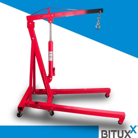 HYDRAULICZNY ŻURAW WARSZTATOWY UDŹWIG DO 2 TON PODNOŚNIK SKŁADANY BITUXX