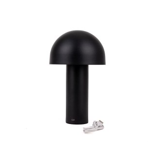 Lampka Biurkowa Nocna V-TAC 1W LED 25cm Ładowanie USB Ściemnianie Czarna VT-1047 3000K-6000K 200lm