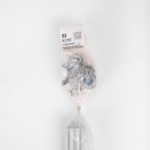 Profil Aluminiowy V-TAC 2mb Anodowany, Klosz Mleczny, Wpuszczany 50x35mm VT-8126