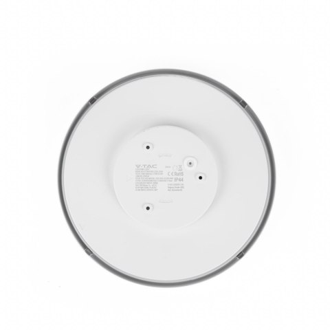 Plafon V-TAC 18W LED Okrągły 25cm Natynkowy IP44 Biały VT-8618 3000K 1830lm