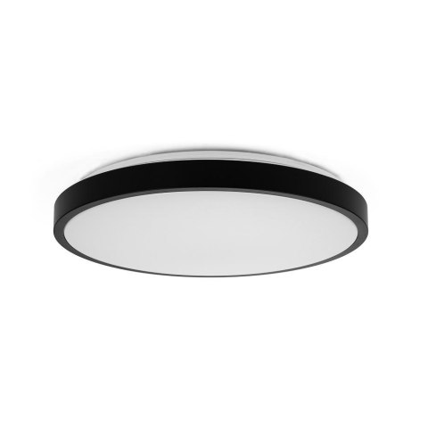 Plafon V-TAC 18W LED Okrągły 25cm Natynkowy IP44 Czarny VT-8618B 3000K 1830lm