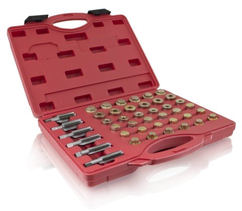 Zestaw Naprawczy gwintów korków do miski olejowej BITUXX 114 elementów