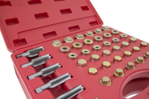 Zestaw Naprawczy gwintów korków do miski olejowej BITUXX 114 elementów