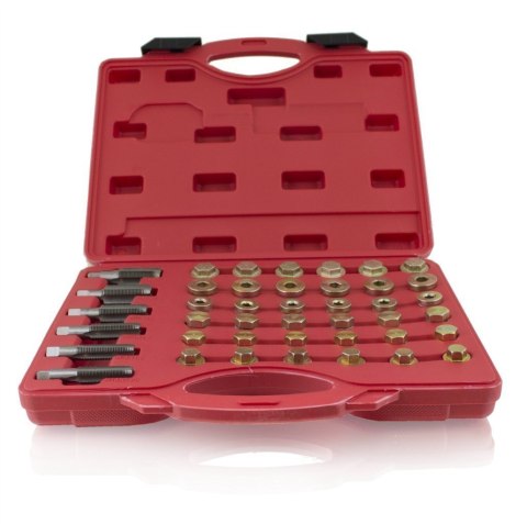 Zestaw Naprawczy gwintów korków do miski olejowej BITUXX 114 elementów