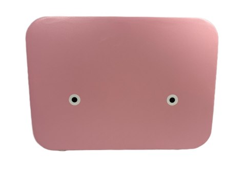 Różowy sejf biurowy domowy na kod i klucz elektroniczny skarbonka