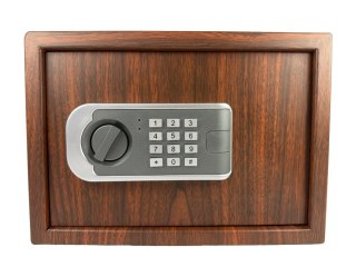 Sejf biurowy domowy imitujący drewno