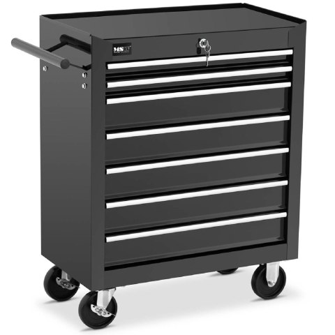 Wózek szafka warsztatowa narzędziowa mobilna z uchwytem 7 szuflad