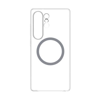 Etui silikonowe Samsung Clear Magnet Case z ringiem do Samsung Galaxy S25 Ultra - przezroczyste