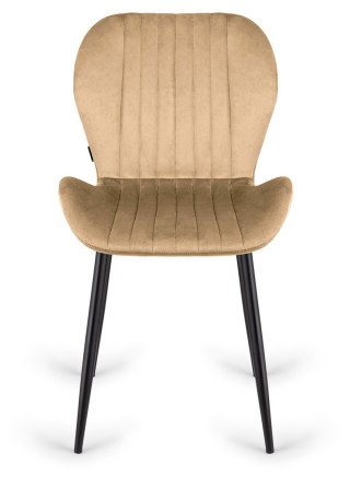 Krzesło tapicerowane MONTI VELVET SAND