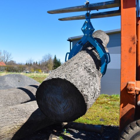 Chwytak do drewna 520mm 800kg kleszcze samozaciskowe do pni Bituxx
