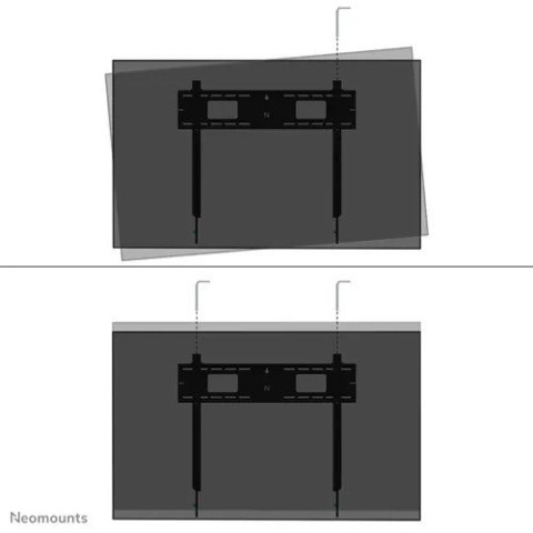 Uchwyt ścienny LEVEL-750 (XL  125 kg  kickstand  lockable)
