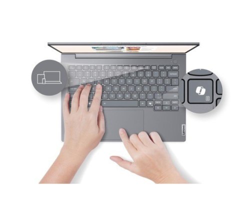 Laptop ThinkBook 14 G8 21SJ008APB W11Pro Ultra 5 225U/16GB/512GB/INT/14.0 WUXGA//Luna Grey/3YRS OS + CO2 Offset