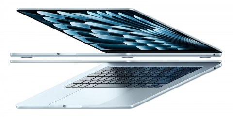 MacBook Air 15.3 cala: M4 10/10, 16GB, 256GB - Błękitny