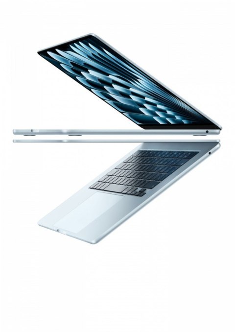 MacBook Air 15.3 cala: M4 10/10, 16GB, 256GB - Błękitny
