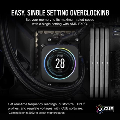 Pamięć DDR5 Vengeance 96GB/6000 (2*48GB) CL30 AMD EXPO & Intel XMP