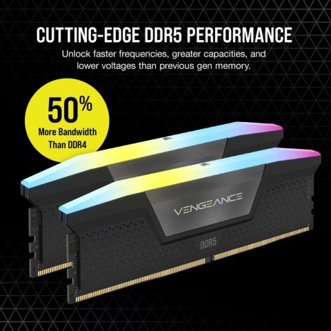 Pamięć DDR5 Vengeance RGB 48GB/6400 (2x48GB) CL36