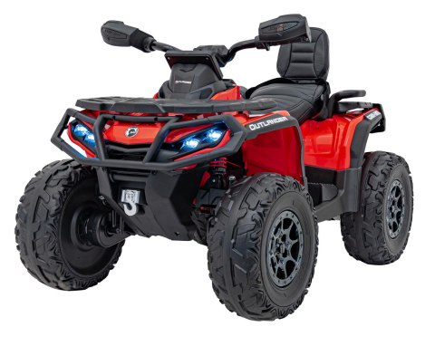 Quad Can Am Outlander ATV Czerwony