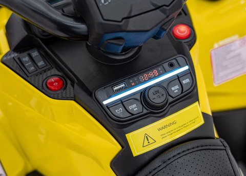 Quad Can Am Outlander ATV Żółty