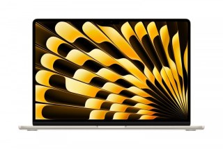 MacBook Air 15.3 cala: M4 10/10, 16GB, 256GB - Księżycowa Poświata