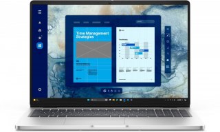 Laptop Dell Pro 16 PC16250 W11P C3 100U 8GB 512GB 16 0 FHD  Int FgrPr Cam&Mic WLAN BT BcklKb 3C 3YPS Platinum