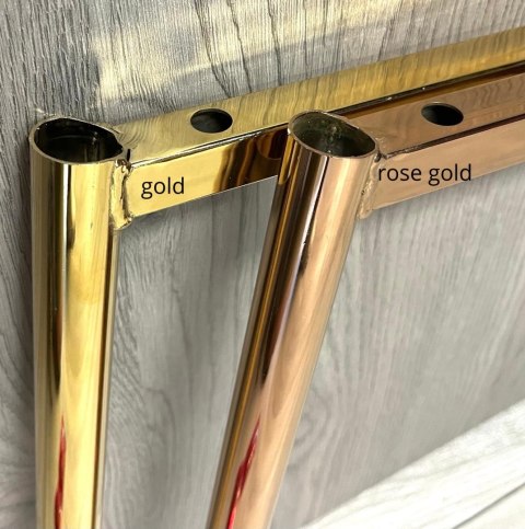 Krzesło tapicerowane BORGO VELVET GREEN FOREST ROSE GOLD