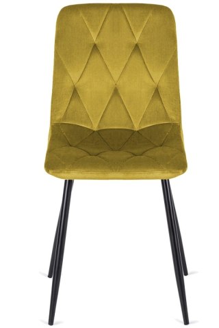 Krzesło tapicerowane BORGO VELVET OLIVE