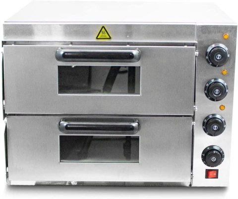Elektryczny piec do pizzy Profesjonalny podwójna płyta kamienna 3000W