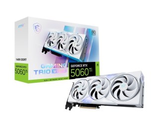 Karta graficzna GeForce RTX 5060 Ti 16G GAMING TRIO OC WHITE