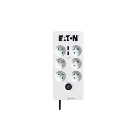 Listwa Protection Box 6 FR, 10A USB EATON