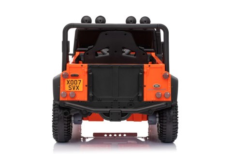 Pojazd Land Rover Defender 110 SVX Concept Pomarańczowy