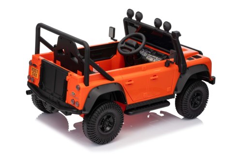 Pojazd Land Rover Defender 110 SVX Concept Pomarańczowy