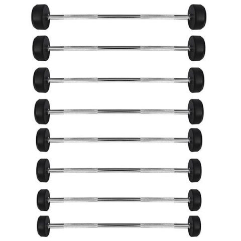 GSG-25 SZTANGA/GRYF STAŁY GUMOWANY 25 KG HMS