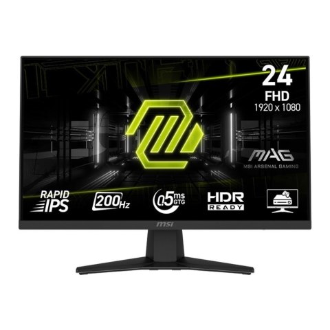 Monitor MSI 23 8" MAG 244F Rapid IPS FHD 200Hz HDMI DP
