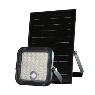 Projektor LED Solarny V-TAC 10W Pilot, AUTO, Timer, Czujnik Ruchu, IP65, CCT VT-411CCT 4000K+6000K 1500lm